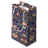 ヴィンテージフローラルパターン、ウィリアム・モリス スモールペーパーバッグ (裏面アングル)