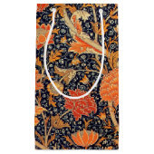 ヴィンテージフローラルパターン、ウィリアム・モリス スモールペーパーバッグ (正面)