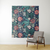 ヴィンテージフローラルパターン、ウィリアム・モリス タペストリー (インサイチュ)