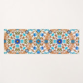 ヴィンテージフローラルパターン、ウィリアム・モリス ヨガマット (正面(横))