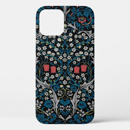 ヴィンテージフローラルパターン、ウィリアム・モリス Case-Mate iPhoneケース (裏面)