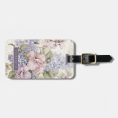 ヴィンテージフローラルラゲッジタグ ラゲッジタグ (正面横)
