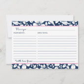 ヴィンテージフローラレシピカード (裏面)