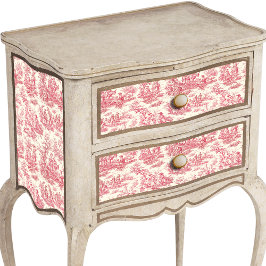 ヴィンテージフローラレッドトイレドゥジュイ 薄葉紙