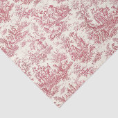 ヴィンテージフローラレッドトイレドゥジュイ 薄葉紙 (詳細)