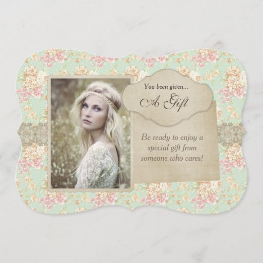 ヴィンテージフローラレースギフト券 (正面)