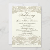 ヴィンテージフローラレース50周年記念 招待状 (正面)