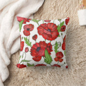 ヴィンテージフローラレース クッション (ブランケット)