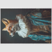 ヴィンテージフローラロメオジュリエットキツネデコページ 薄葉紙 (正面)