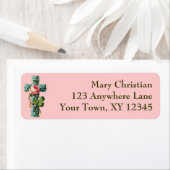 ヴィンテージフローラ交差 ラベル (インサイチュ)