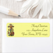 ヴィンテージフローラ交差 ラベル (インサイチュ)