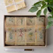 ヴィンテージフローラ切り離しティッシュペーパー 薄葉紙 (ギフト)