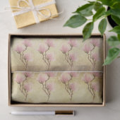 ヴィンテージフローラ切り離しティッシュペーパー 薄葉紙 (ギフト)