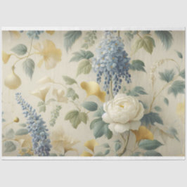 ヴィンテージフローラ切り離しティッシュペーパー 薄葉紙