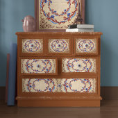 ヴィンテージフローラ切り離しティッシュペーパー 薄葉紙