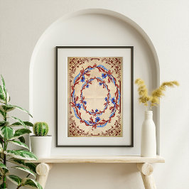 ヴィンテージフローラ切り離しティッシュペーパー 薄葉紙