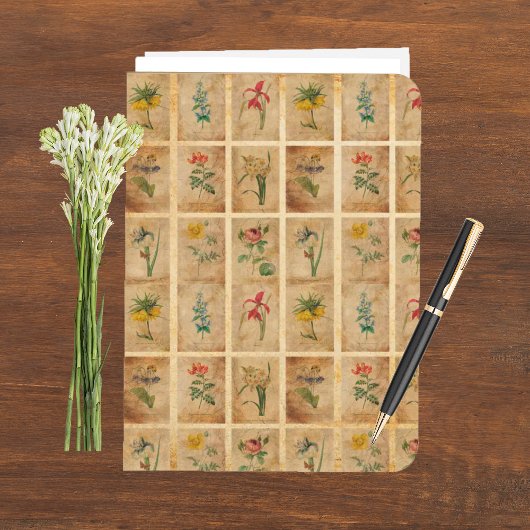 ヴィンテージフローラ切り離しティッシュペーパー 薄葉紙