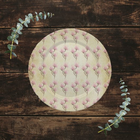 ヴィンテージフローラ切り離しティッシュペーパー 薄葉紙