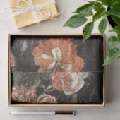 ヴィンテージフローラ切り離しティッシュペーパー 薄葉紙 (ギフト)