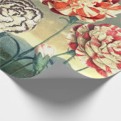 ヴィンテージフローラ包装紙 ラッピングペーパー (角)