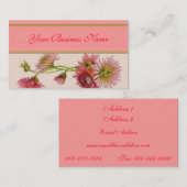 ヴィンテージフローラ名刺 名刺 (正面/裏面)