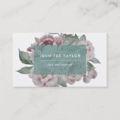 ヴィンテージフローラ名刺 | Jade 名刺 (正面)
