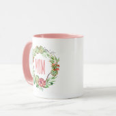 ヴィンテージフローラ吸着 |母の日 マグカップ (正面左)