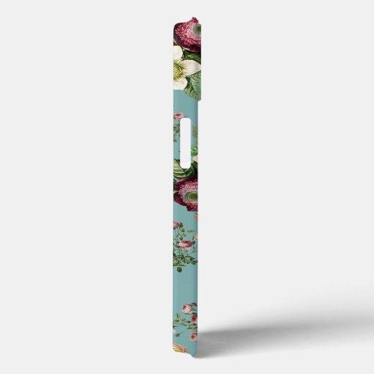 ヴィンテージフローラ壁紙パターン Case-Mate iPhoneケース (裏面 / 右)