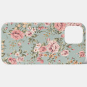 ヴィンテージフローラ壁紙 Case-Mate iPhoneケース (裏面 (横))