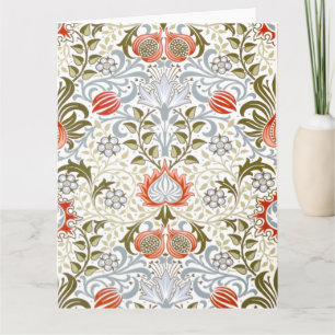 ヴィンテージフローラ壁紙by William Morris (1879) カード