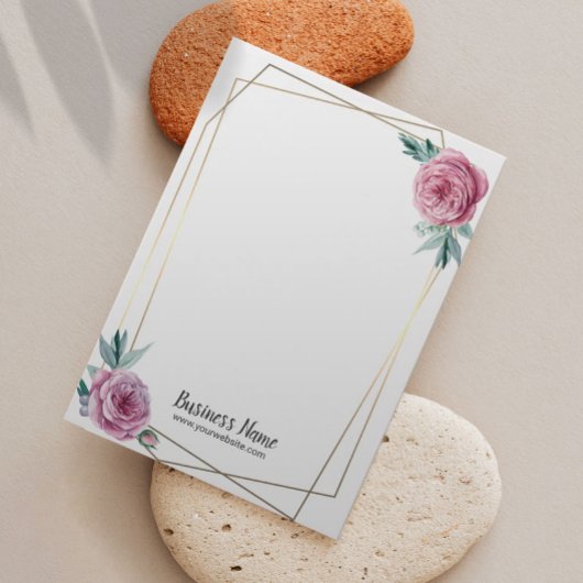 ヴィンテージフローラ幾何学的フレームイヤリング表示