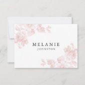 ヴィンテージフローラ座席表 招待状 (正面)