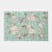 ヴィンテージフローラ形式 ドアマット (正面)