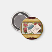 ヴィンテージフローラ応答 マグネット (正面/裏面)