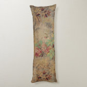 ヴィンテージフローラ抱き枕 ボディピロー (裏面 (縦))