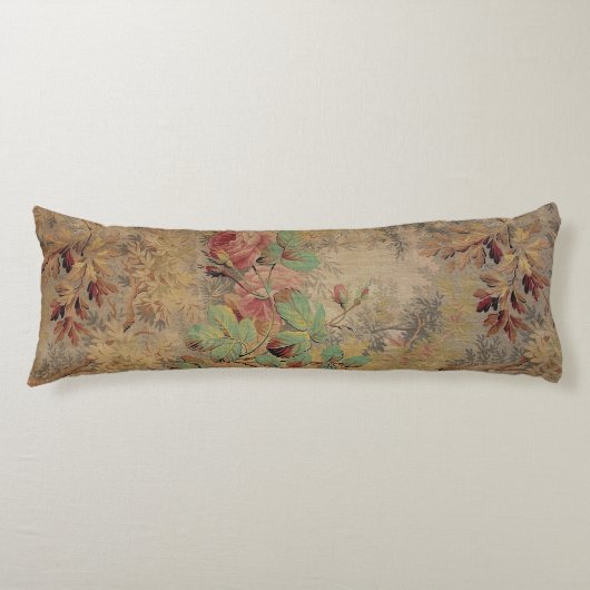 ヴィンテージフローラ抱き枕 ボディピロー (正面)