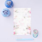 ヴィンテージフローラ文房具紙 チラシ (シングル)