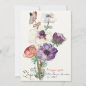 ヴィンテージフローラ新年 シーズンカード (正面)
