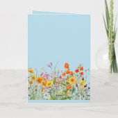 ヴィンテージフローラ春イースター カード (裏面)