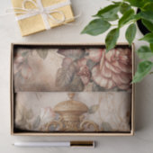 ヴィンテージフローラ時計のタイムレスエレガンス 薄葉紙 (ギフト)