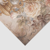 ヴィンテージフローラ時計のタイムレスエレガンス 薄葉紙 (詳細)