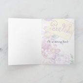 ヴィンテージフローラ最高のの願い カード (内部)