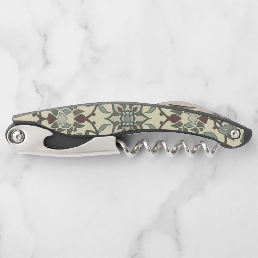 ヴィンテージフローラ東洋人 ソムリエナイフ (正面)