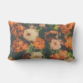 ヴィンテージフローラ枕 ランバークッション (裏面)