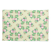 ヴィンテージフローラ枕 枕カバー (裏面)