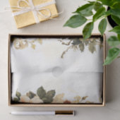 ヴィンテージフローラ枠（鳥付き） 薄葉紙 (ギフト)