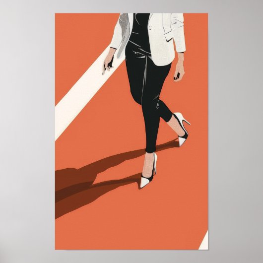 ヴィンテージフローラ植物イラストレーションポスター ポスター (正面)