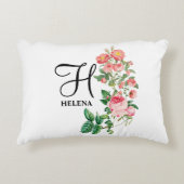 ヴィンテージフローラ植物単図カスタマイズ図 アクセントクッション (正面)