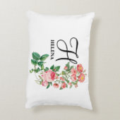 ヴィンテージフローラ植物単図カスタマイズ図 アクセントクッション (裏面(縦))