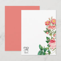 ヴィンテージフローラ植物単図カスタマイズ図